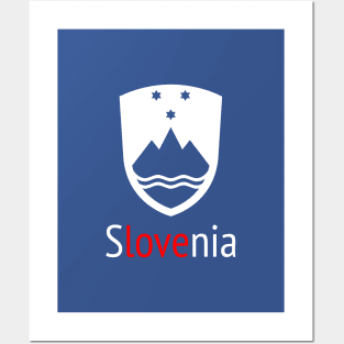 I love Slovenia Posters and Art